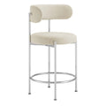 Albie Fabric Counter Stools - Set of 2 By Modway