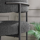 Albie Boucle Fabric Bar Stools - Set of 2 By Modway