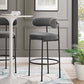 Albie Boucle Fabric Bar Stools - Set of 2 By Modway
