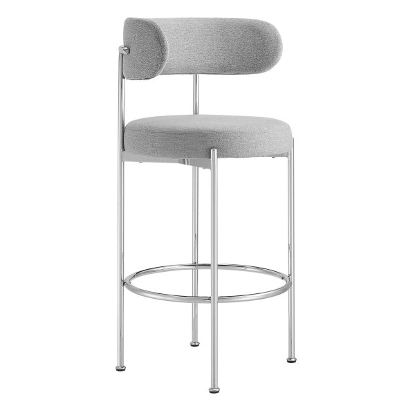 Albie Fabric Bar Stools - Set of 2 By Modway