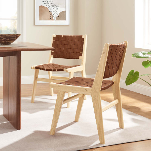 Saorise Wood Dining Side Chair - Set of 2 By Modway