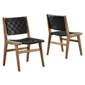 Saorise Wood Dining Side Chair - Set of 2 By Modway