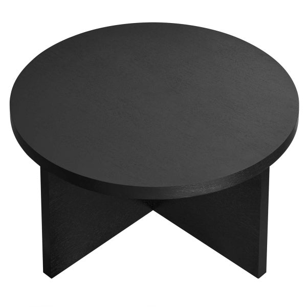 Silas Round Mango Wood Coffee Table By Modway