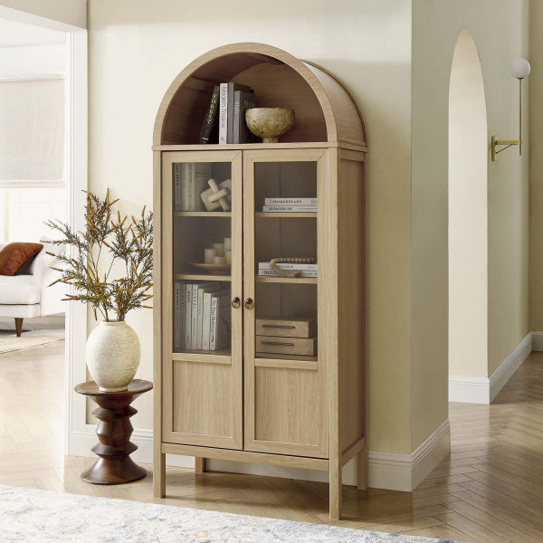 Nolan Tall Storage Display Cabinet By Modway