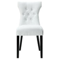 Silhouette Dining Vinyl Side Chair By Modway