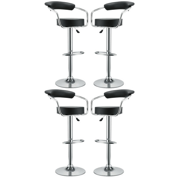 Diner Bar Stool Set of 4 by Modway