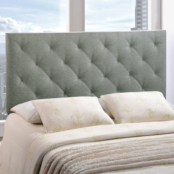 Theodore Queen Upholstered Fabric Headboard By Modway
