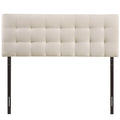 Lily Queen Upholstered Fabric Headboard By Modway