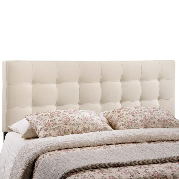 Lily King Upholstered Fabric Headboard | Polyester By Modway