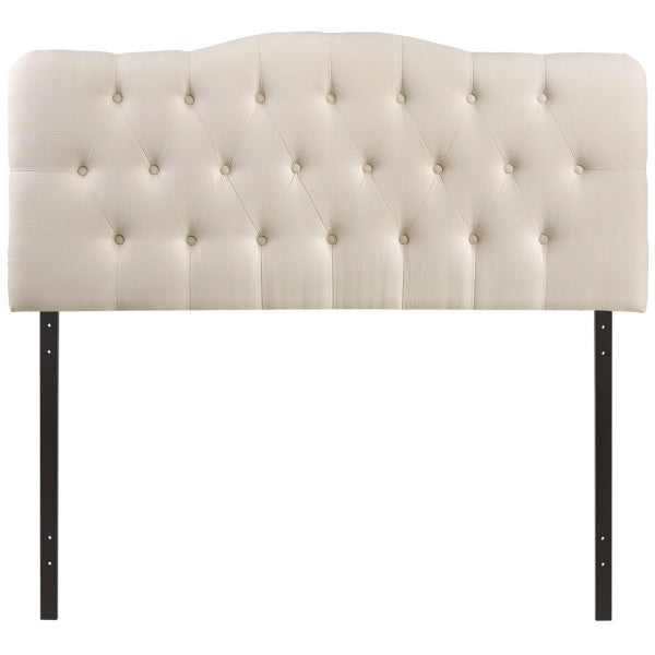 Annabel Queen Upholstered Fabric Headboard | Polyester By Modway