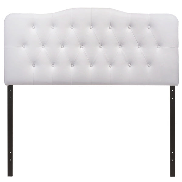 Annabel Queen Upholstered Vinyl Headboard | Fiber By Modway