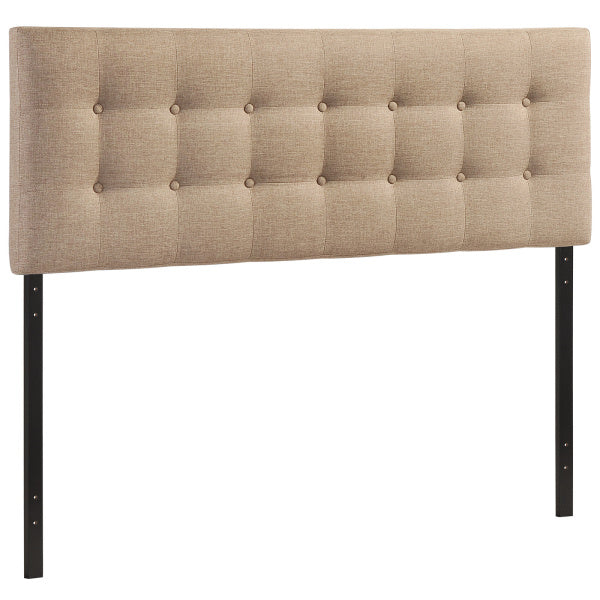 Emily Queen Upholstered Fabric Headboard | Polyester By Modway