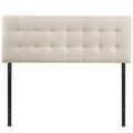 Emily Queen Upholstered Fabric Headboard | Polyester By Modway