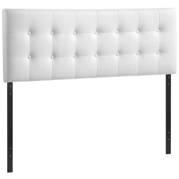 Emily King Upholstered Vinyl Headboard | Fiber By Modway