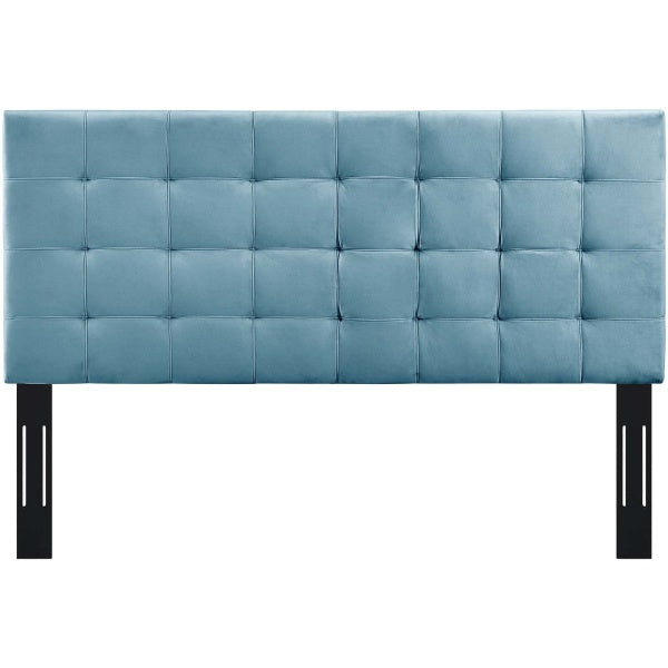 Paisley Tufted Full / Queen Upholstered Performance Velvet Headboard | Fiber By Modway