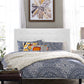 Paisley Tufted Full / Queen Upholstered Faux Leather Headboard | Fiber By Modway