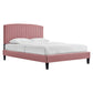 Alessi Performance Velvet Queen Platform Bed By Modway