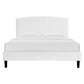 Alessi Performance Velvet Queen Platform Bed By Modway