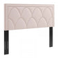 Greta Performance Velvet Full/Queen Headboard Pink by Modway