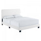 Celine Channel Tufted Performance Velvet Queen Platform Bed by Modway