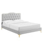 Amber King Platform Bed By Modway