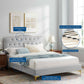 Amber King Platform Bed By Modway