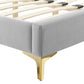 Amber King Platform Bed By Modway