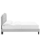 Amber Tufted Performance Velvet King Platform Bed By Modway