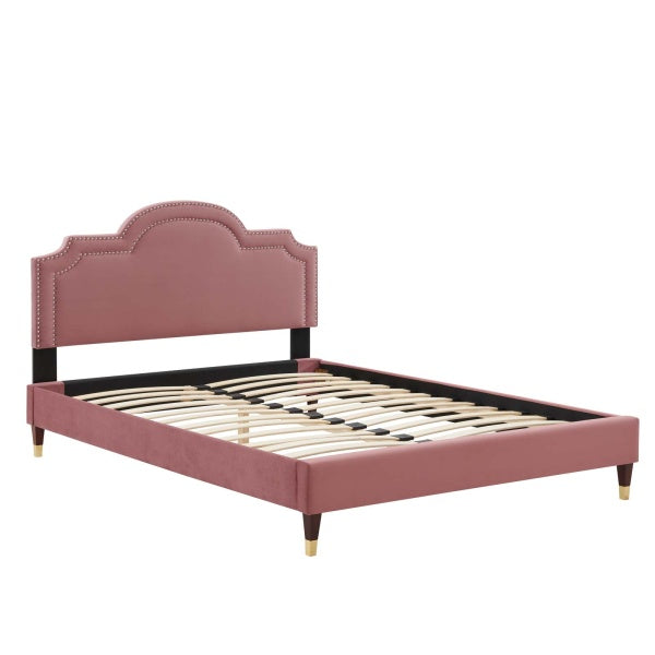 Aviana Performance Velvet Twin Bed By Modway