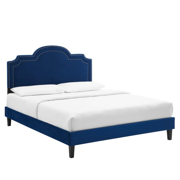 Aviana Performance Velvet Twin Bed By Modway