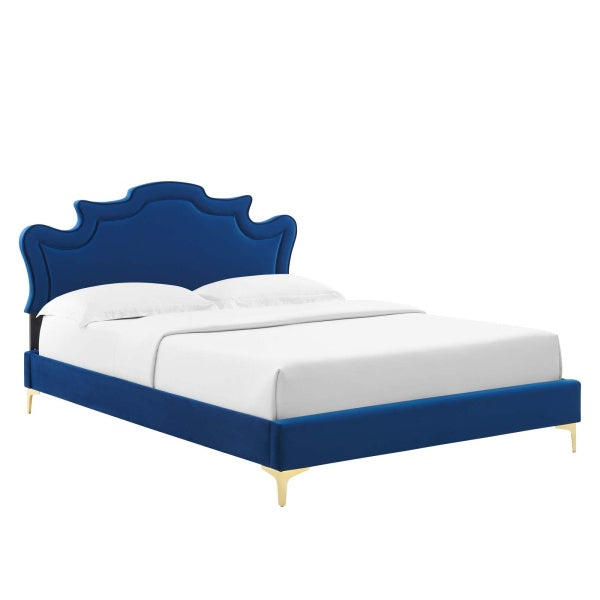 Neena Performance Velvet Full Bed By Modway