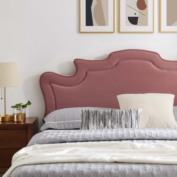 Neena Performance Velvet Queen Bed By Modway