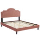Aviana Performance Velvet Queen Bed By Modway