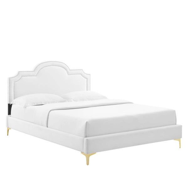 Aviana Performance Velvet King Bed By Modway