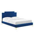 Liva Performance Velvet King Bed By Modway