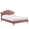 Neena Performance Velvet King Bed By Modway