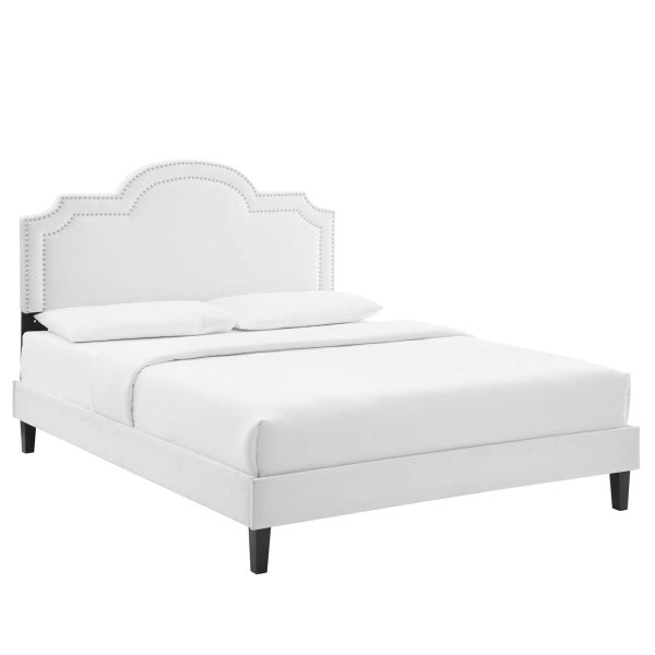 Aviana Performance Velvet King Bed By Modway