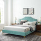 Adelaide Performance Velvet King Platform Bed By Modway