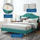 Adelaide Performance Velvet King Platform Bed By Modway