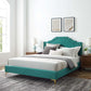 Adelaide Performance Velvet King Platform Bed By Modway