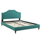 Adelaide Performance Velvet King Platform Bed By Modway