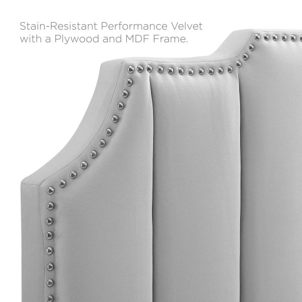 Colette Full Performance Velvet Platform Bed By Modway