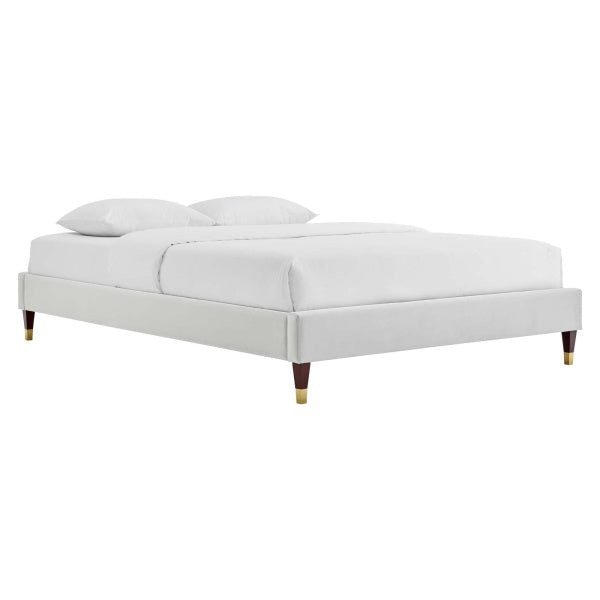 Colette Full Performance Velvet Platform Bed By Modway