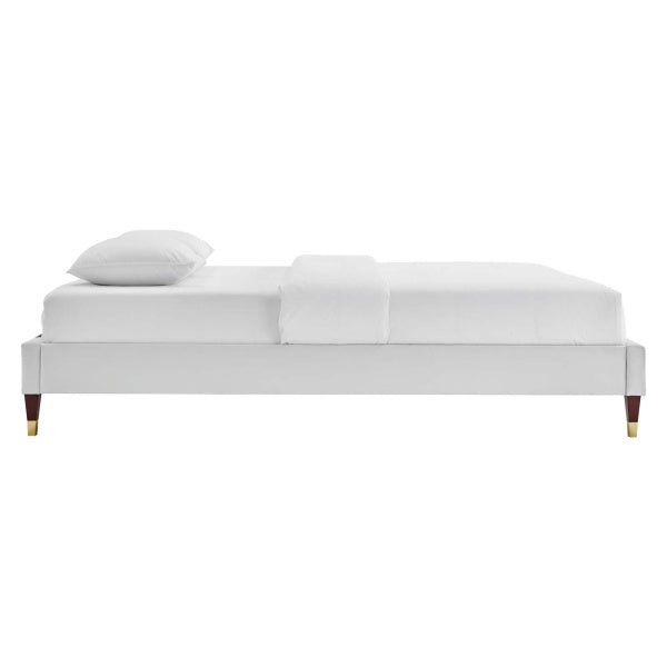 Colette Full Performance Velvet Platform Bed By Modway