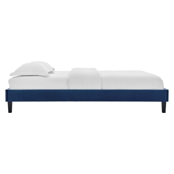 Reagan Full Performance Velvet Platform Bed By Modway