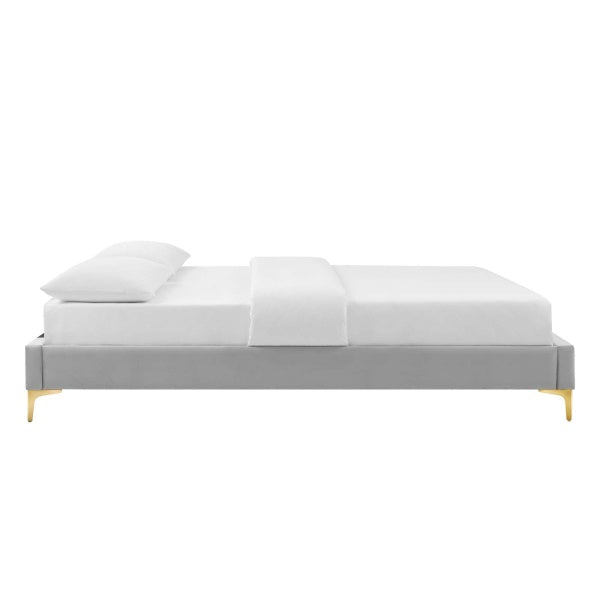 Colette King Performance Velvet Platform Bed By Modway