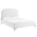 Colette King Performance Velvet Platform Bed By Modway