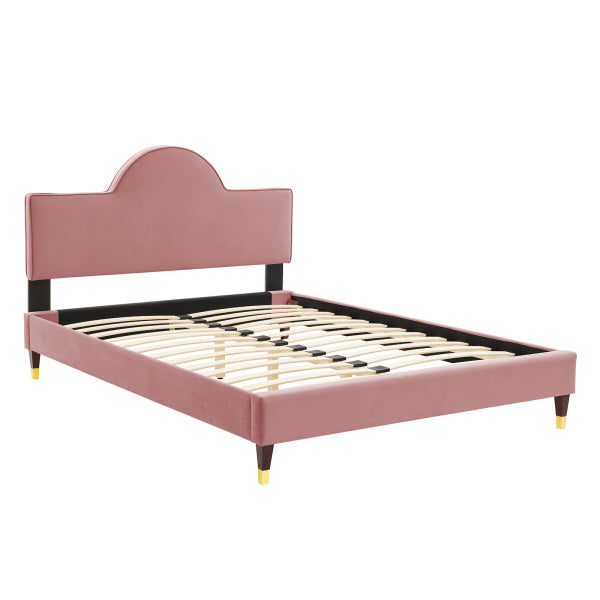 Aurora Performance Velvet Full Bed By Modway