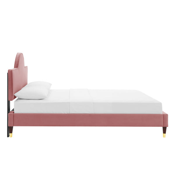 Aurora Performance Velvet Full Bed By Modway