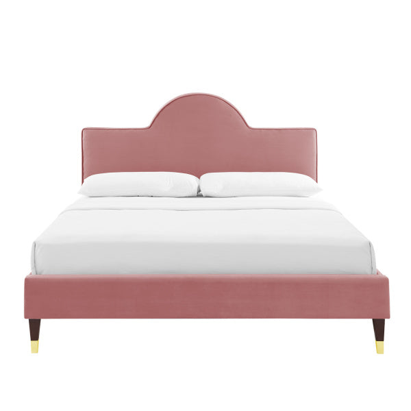 Aurora Performance Velvet Full Bed By Modway